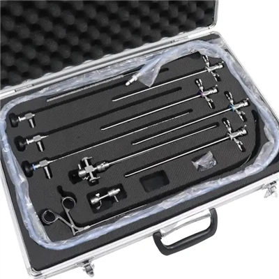Laparoskopisk cystoskopmanipulator med to kanaler 4*3 0 2mm 0 grad 30 grader 70 grader